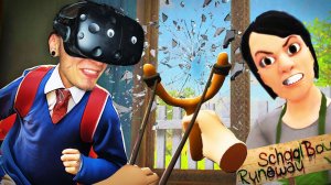 СБЕЖАЛ ОТ РОДАКОВ в VR и ЭТО ПРАВДА СТРАШНО!! (Schoolboy Runaway VR)