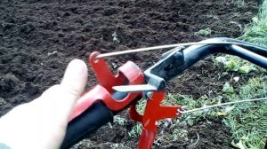 Мотоблок Ока, стопор рычага передачи хода (сцепления).