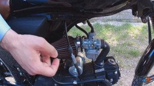 Кафе-рейсер из мопеда Альфа 125 | Racer Alpha 2022