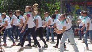 4й отряд "Пламя" - танец под песню "Сердце открой"