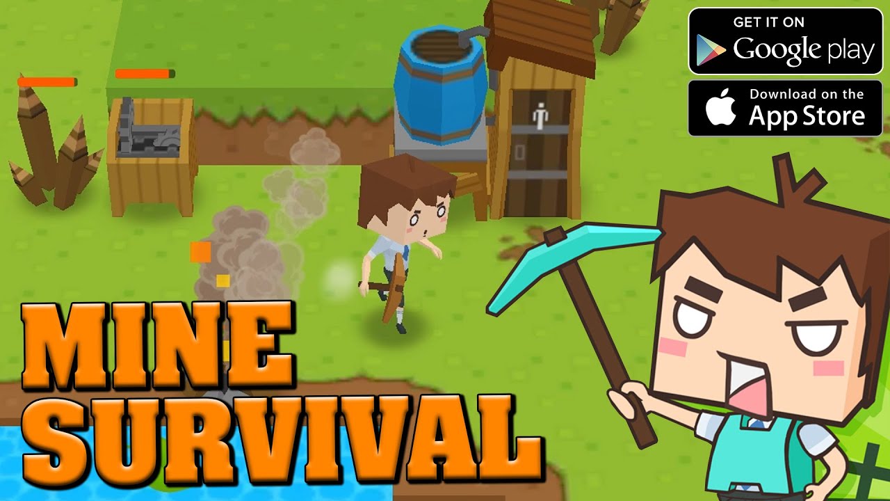 MINE SURVIAVAL - Начало пути выживальщика - Android, IOS