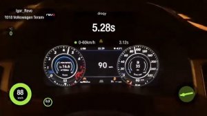 Vw Teramont 2.0TSI Revo Stage1 0-100