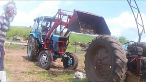 Ремонт трактора мТз-80 Ч-2