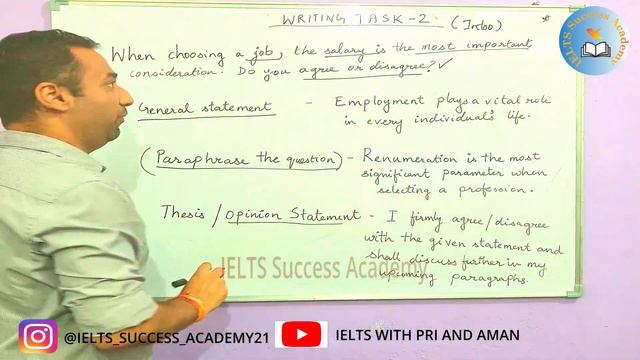 IELTS Writing Task 2:The 3 Sentence Introduction I How to Write the Perfect IELTS Essay Introductio