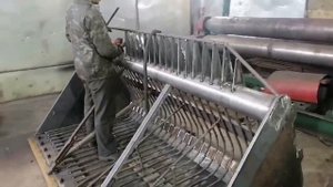 Просеивающий ковш для фронтального погрузчика. Производство "Ковши74"