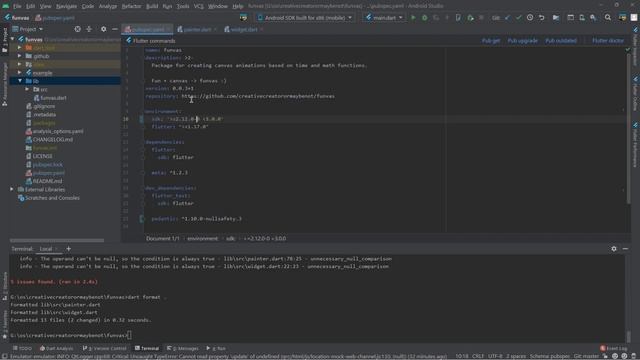 Migrating a Flutter package to Sound Null Safety