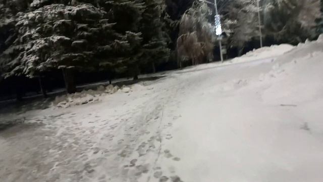 Новогодий Курган Бессмертия в Брянске