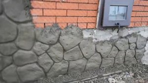 Искусственный камень своими руками.