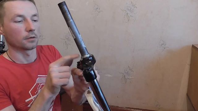Как надеть кольцо на шток вилки своими руками смотреть онлайн
