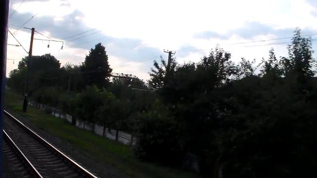 Хмельницкий. Гречаны. Подволочиск. Красивые зарисовки подолья из окна поезда. смотреть онлайн