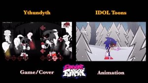 MONOCHROME But Everyone Sings It Lost Silver | GAME x FNF Animation