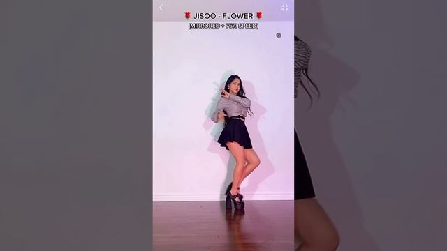 [XTINE] JISOO - ‘꽃(FLOWER)' Dance Tutorial (Mirrored + 75% speed)