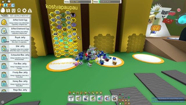 *UPGRADE BLUE HIVE* ВЫБИЛ МНОГО МИФИЧЕСКИХ ПЧЁЛ и МЁД в СИМУЛЯТОРЕ ПЧЕЛОВОДА! in Bee Swarm Simulato смотреть онлайн