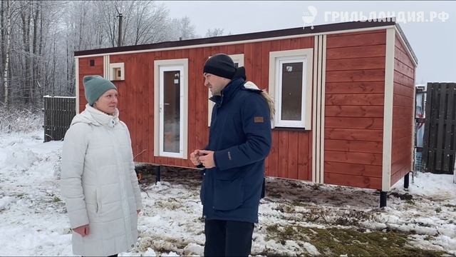 Отзыв Ольги, мобильная баня Терма 7м смотреть онлайн