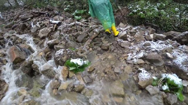 Мезмай 2021 водопады Лунный и Алебастровый