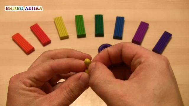 УЛИТКА - Лепим из пластилина | Видео Лепка смотреть онлайн