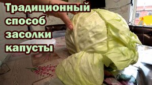 Засолка капусты