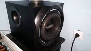 Logitech z5500 bass test spl meter subwoofer upgrade