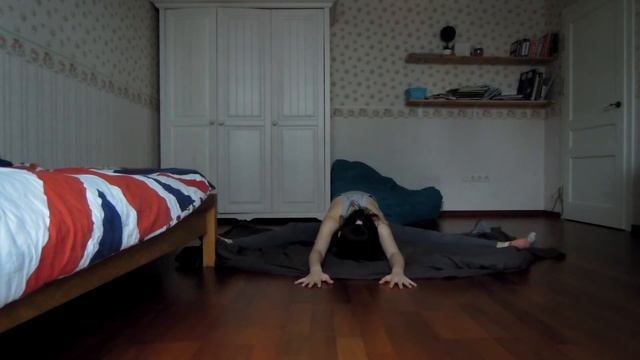 Моя растяжка часть 1/стретчинг/растяжка для начинающих