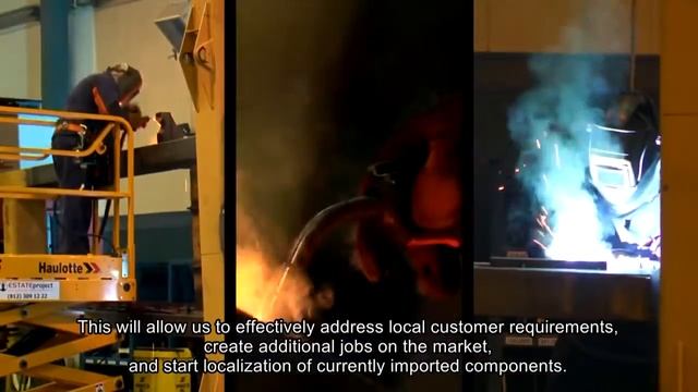 Завод "Катерпиллар Тосно" в Ленинградской области