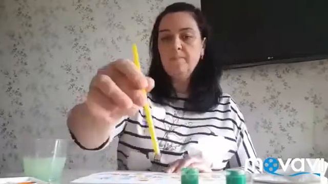 "Цветочная полянка", рисование с использованием нетрадиционных материалов смотреть онлайн