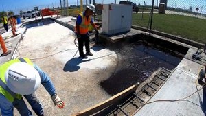 Как ремонтируют бетонные дороги в Америке?