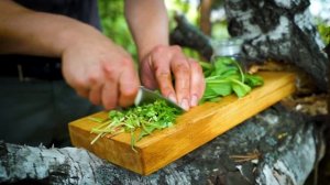 Обзор на нож BeaverKnife 'GrandPa' и рецепт лосятины с черемшой