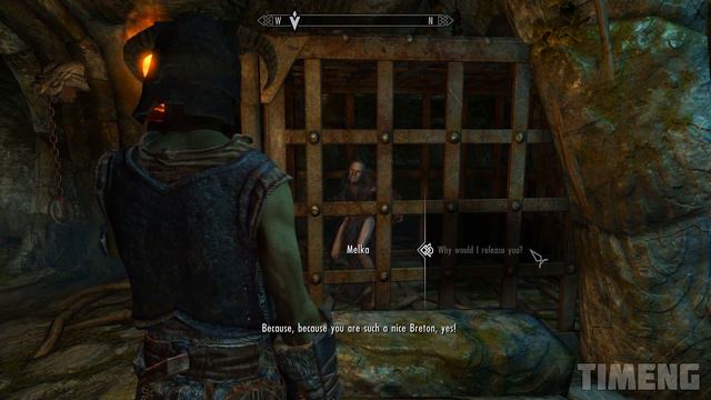 Skyrim ٠ Melka Reaction to the Character Race смотреть онлайн