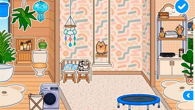 Создание комнаты для питомца в тока бока | Creating a room for a pet in toka boka