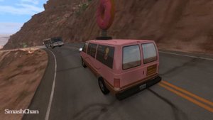 Collapsing Bridge Pileup Car Crashes #25 - BeamNG DRIVE | SmashChan