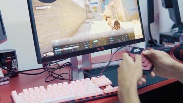 NAK + LATTO: MOSTRANDO A CONFIG DO MONITOR AOC AGON смотреть онлайн