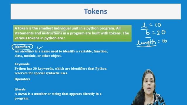 Python for Data Science | Introduction,tokens,variables,data types,dynamic typing,literals in pytho