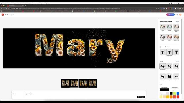 ADOBE FIREFLY LA INTELIGENCIA ARTIFICIAL DE ADOBE CREANDO TEXTO #adobe #viral #viralvideo #videos смотреть онлайн