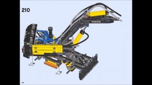LEGO TECHNIC 42053 Volvo EW160E (FULL INSTRUCTIONS)