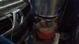 Промывка радиатора печки рено кангу часть2