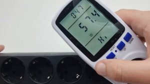 Ваттметр 16А Intertek Cat 2 для измерения энергопотребления