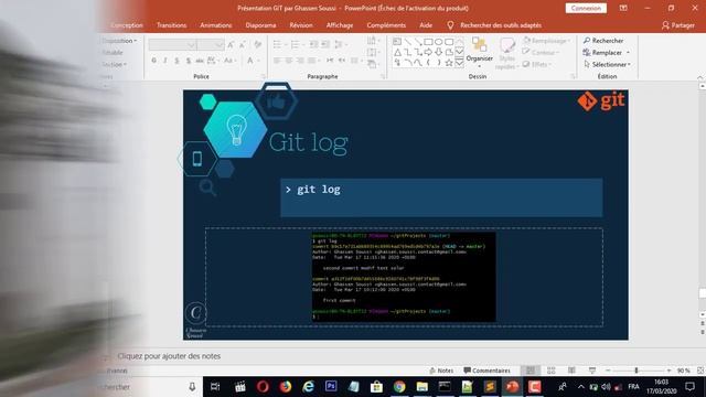 Formation Git - git log et introduction aux branches смотреть онлайн