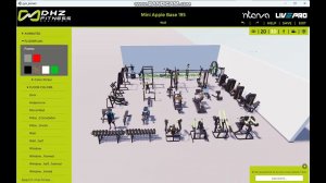 проект тренажерного зала 200 кв.м