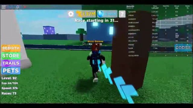 Roblox Legends Of Speed смотреть онлайн