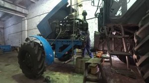 Меняю сцепление на МТЗ-82.1. Ставим лепестковый диск и лепестковую корзину, аналог сцепления от LUK