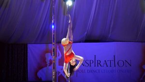 Хоменко Анастасия 3 место в категории Pole Artistic любители INSPIRATION POLE DANCE CHAMPIONSHIP