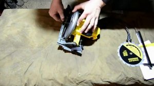 Обзор дисковой пилы STANLEY FATMAX FME 301 1650ВТ 190 ММ.