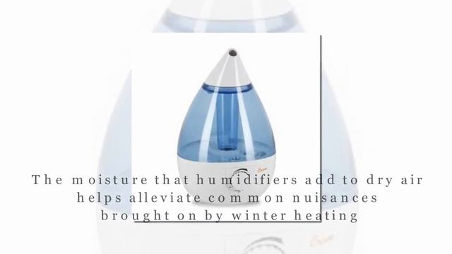 Crane Ultrasonic Cool Mist Teardrop Humidifier смотреть онлайн