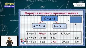 5-класс |  Математика |  Формулы