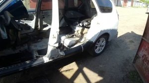 Замена левого порога и задних стаканов!! Лада Приора 2170###Сварка#задних #стаканов#приора#пороги
