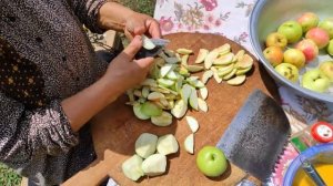 Пирог   из яблок Азербайджанская Кухня Деревенская Кухня  Рецепты