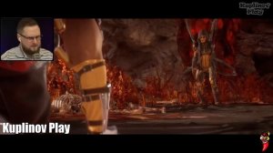 Реакции Летсплейщиков на Гибель Ханзо Хасаши (Скорпиона) из Mortal Kombat 11