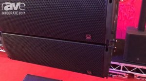 Integrate 2017: Turbosound Intros TLX Liverpool Line Array Range on the Australis Pro Audio Stand