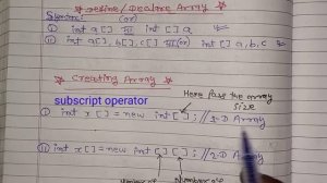 array in java|lec-1| what is Array in java?| type of array |AndroJava