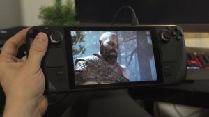 18 Minutes of God of War Gameplay on Steam Deck